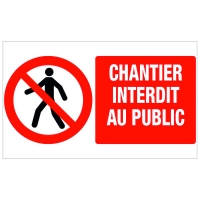 VINMER - Plaque de signalisation polypropylène 330 x 200 mm protection obligatoire de le tête | PROLIANS