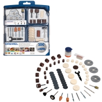 DREMEL - Accessoire pour outil électroportatif - coffret de 100 accessoires pour outils rotatif | PROLIANS