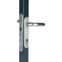 LOCINOX - Serrure de portail fortylock 8 mm - inox - réversible | PROLIANS