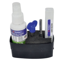 TIVOLY - Coffret comprenant 1 foret destructeur de serrure + huile + clé 82400170001 - 6 mm | PROLIANS