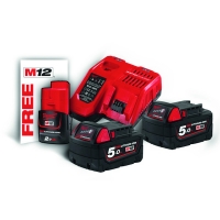 MILWAUKEE - Pack batterie 18v 5ah m18 nrg-502 | PROLIANS