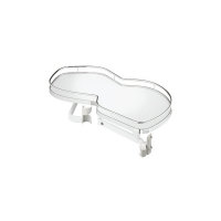 HAFELE - Panier pour meuble de cuisine lemans ii 500 - 25 kg - chromé,fond blanc - gauche | PROLIANS