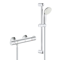 GROHE - Mitigeur de douche grohtherm 800 - finition : chromé - combiné de douche : oui | PROLIANS