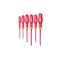 FACOM - Jeu de 6 tournevis isolés 1000 volts protwist® plat et pozidriv® atdve.j6pb | PROLIANS