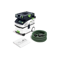 FESTOOL - Aspirateur filaire ctl midi i cleantec - classe de filtration : l - puissance absorbée maximale : 1200 w - capacité de cuve : 15 l | PROLIANS