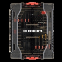 FACOM - Coffret de 50 embouts de vissage impact avec accessoires en.1j50pb | PROLIANS