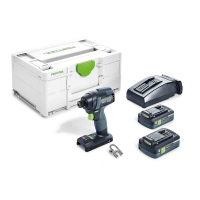 FESTOOL - Visseuse à chocs sans fil tid 18 hpc 4,0 | PROLIANS