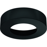 HAFELE - Boîtier d'appareillage en applique rond - Ø65 x 16 mm - noir | PROLIANS