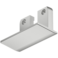 HAFELE - Cache pour éclairage led 1106 en applique - argent | PROLIANS