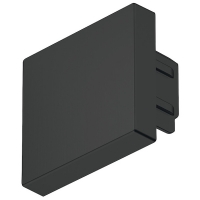 HAFELE - Cache pour éclairage led 2102 en applique - noir | PROLIANS