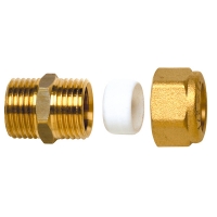 THERMADOR - Raccord laiton biconique mâle 904 - 1/2" - 16 mm | PROLIANS