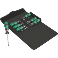 WERA WERK - Trousse de 7 tournevis kraftform plus 300 | PROLIANS