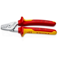 KNIPEX - Pince coupe-câble stepcut isolé 1000 v 160 mm diamètre 15 mm | PROLIANS