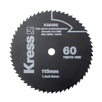 KRESS - Lame de scie circulaire bois-métal-alu 115mm 60 dents | PROLIANS