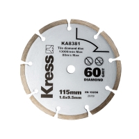 KRESS - Lame de scie circulaire diamant 115mm 60 dents | PROLIANS