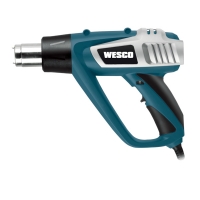 WESCO - Décapeur thermique filaire 2000w ws6427 | PROLIANS