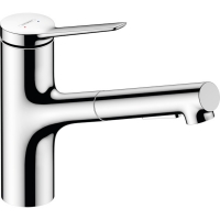 HANSGROHE - Mitigeur de cuisine zesis m33 avec douchette 2 jets chromé | PROLIANS