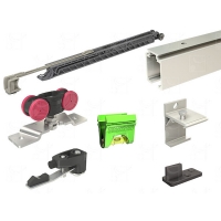 MANTION - Kit pour porte coulissante suspendue saf10-80-195-1 - longueur : 1,95 m | PROLIANS