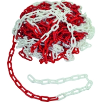 XHANDER - Chaîne de signalisation rouge et blanc diamètre : 8 mm en sac de 25 mètres | PROLIANS