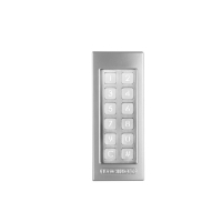 LOCINOX - Clavier à code électronique filaire slimstone - argent - tension : 10 à 26 v | PROLIANS