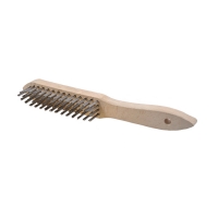 XHANDER - Brosse à main 4 rangs evec fil en inox droit 0,35 mm - inox | PROLIANS