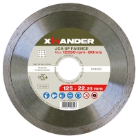 XHANDER - Disque diamanté jc faience - Ø 125 mm - Ø alésage 22,23 mm | PROLIANS