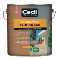 CECIL PRO - Saturateur terrasses sx735 - 5 l - naturel | PROLIANS