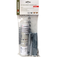 XHANDER - Résine multi-matériaux fixh - kit pour scellement chimique - 300 ml - gris | PROLIANS