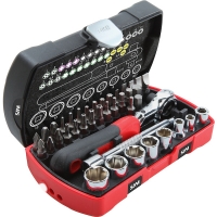 SAM - Coffret pocket serrage-vissage 40 outils 1/4" | PROLIANS