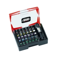 SAM - Coffret de 30 embouts de vissage 1/4" avec porte embout | PROLIANS