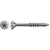 SPAX - Vis bois filetage partiel tête fraisée torx® t-star plus pointe 4cut inox a2 - 4 x 35 mm | PROLIANS