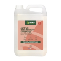 LE VRAI PROFESSIONNEL - Détartrant désinfectant sanitaires ecocert actipur - bidon 5l | PROLIANS