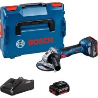 BOSCH - Meuleuse d'angle sans fil d.125mm 18v 2bat.4ah gws 18v-7 l-boxx | PROLIANS