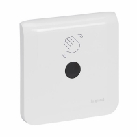 LEGRAND - Interrupteur sans contact mosaic pour commande de porte - blanc antimicrobien | PROLIANS