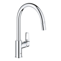 GROHE - Mitigeur monocommande évier bauloop chromé | PROLIANS