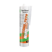 DEN BRAVEN - Mastic silicone 7070 plus translucide - cartouche 300 ml | PROLIANS