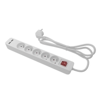 FIRST - Rallonge multiprise 2 x 16a - 2p + t / usb a | PROLIANS