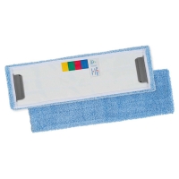 DME - Frange de lavage à micro-languettes globo micro-activa - 46 x 15 cm - bleu | PROLIANS