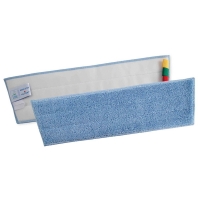 DME - Frange de lavage à scratch micro-activa - 42-46 x 12 cm - bleu | PROLIANS