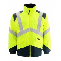 CODUPAL SAFETY - Blouson haute visibilité elyse 2 en 1 jaune/marine - l | PROLIANS