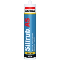 SOUDAL - Mastic silicone sanitaire silirub as | PROLIANS