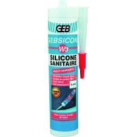 GEB - Mastic silicone sanitaire gebsicone w3 | PROLIANS