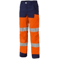 MOLINEL - Pantalon haute visibilité luklight orange/marine | PROLIANS