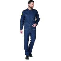 MOLINEL - Veste multirisque techprotect® bleu marine | PROLIANS