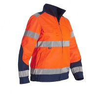 MOLINEL - Blouson haute visibilité femme luklight orange/marine | PROLIANS