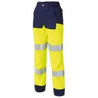 MOLINEL - Pantalon haute visibilité luklight verylight jaune/marine | PROLIANS