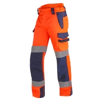 OPSIAL - Pantalon haute-visibilité activ line orange/marine | PROLIANS