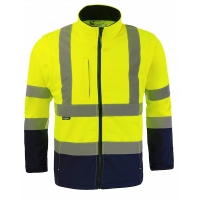 CODUPAL SAFETY - Blouson haute visibilité zoÉ 2 en 1 jaune/marine | PROLIANS