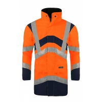 CODUPAL SAFETY - Veste haute visibilité elyse orange/marine | PROLIANS