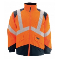 CODUPAL SAFETY - Blouson haute visibilité elyse 2 en 1 orange/marine | PROLIANS